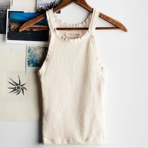 Imogene + Willie Ribbed Racerback Tank